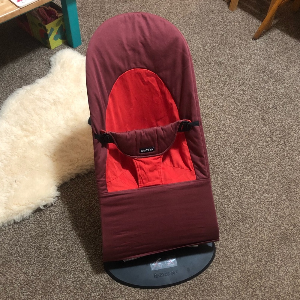 BabyBjorn bouncer.